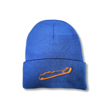 Load image into Gallery viewer, Long Island + Hockey Stick Knit Beanies