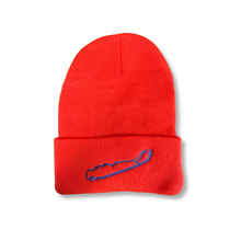Load image into Gallery viewer, Long Island + Hockey Stick Knit Beanies