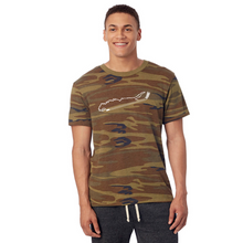 Load image into Gallery viewer, Long Island + Hockey Stick Camo Tee