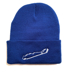Load image into Gallery viewer, Long Island + Hockey Stick Knit Beanies