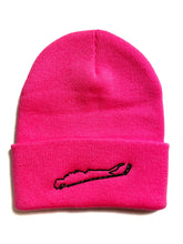 Load image into Gallery viewer, Long Island + Hockey Stick Knit Beanies