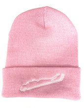 Load image into Gallery viewer, Long Island + Hockey Stick Knit Beanies