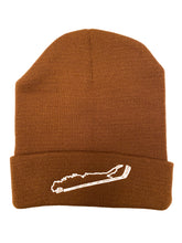 Load image into Gallery viewer, Long Island + Hockey Stick Knit Beanies
