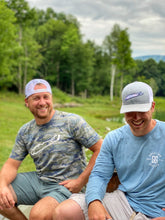 Load image into Gallery viewer, Long Island + Hockey Stick Camo Tee