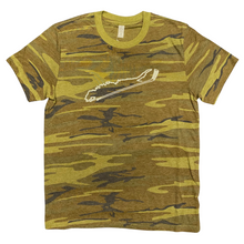 Load image into Gallery viewer, Long Island + Hockey Stick Camo Tee