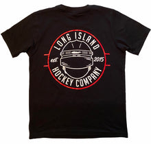 Load image into Gallery viewer, Long Island Hockey Helmet Tee