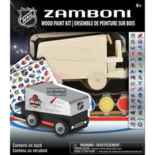 Load image into Gallery viewer, NHL Zamboni Wood Paint Kit