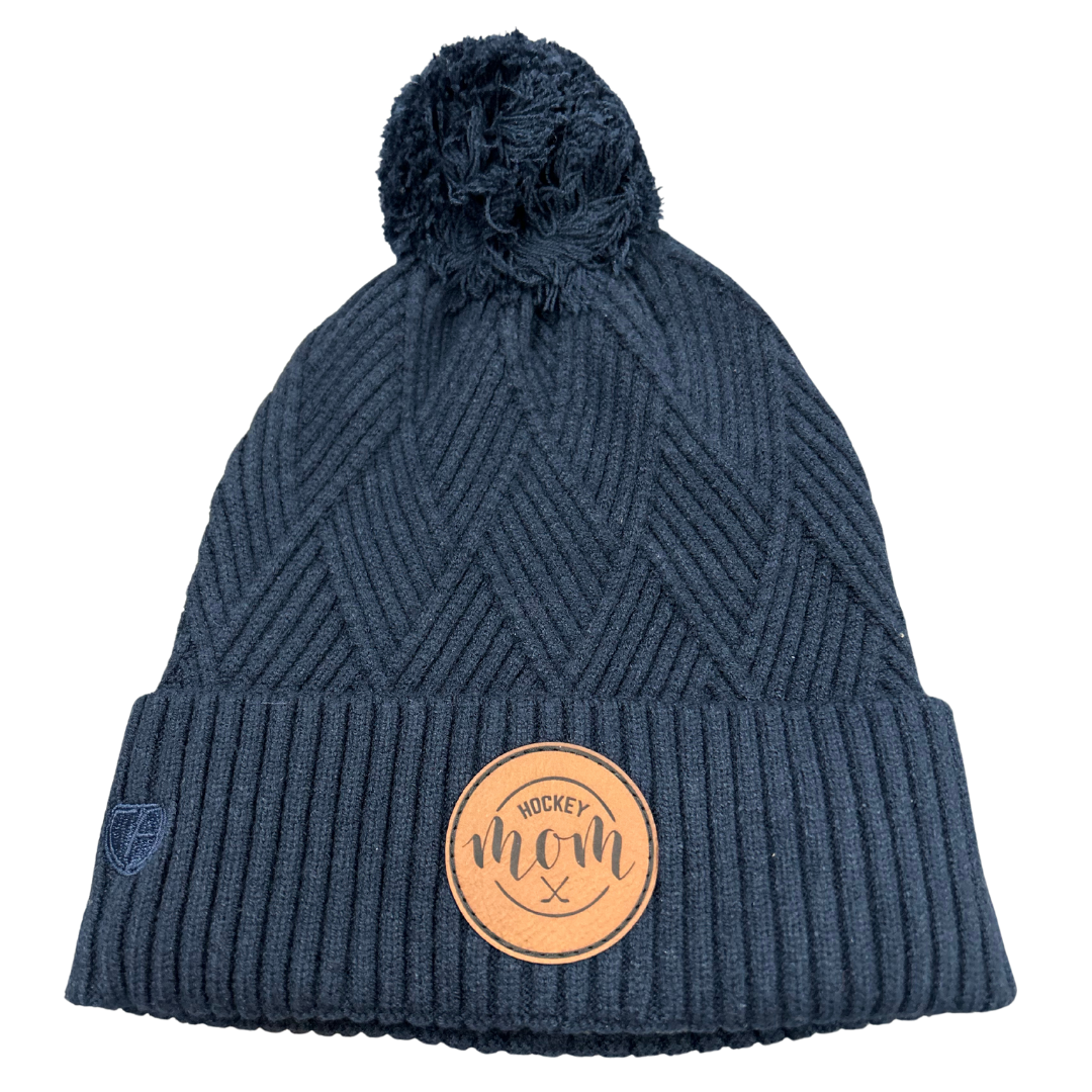 Hockey mom winter hat sales