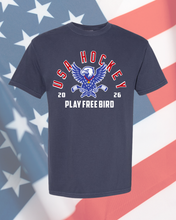 Load image into Gallery viewer, USA Hockey: PLAY FREE BIRD Shirt 🦅🇺🇸