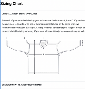 Sherwood Practice Jersey SW100 (with 1 color logo) WITHOUT NUMBERS