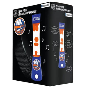 NY Islanders NHL Magma Lamp and Bluetooth Speaker