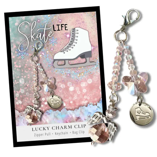 Figure Skater Key Chain