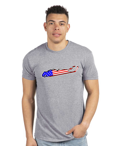 Long Island + Hockey Stick Tee
