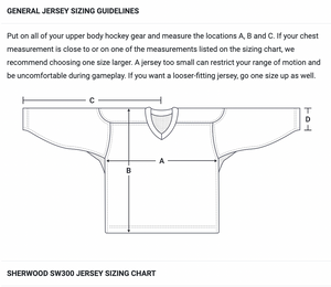 Sherwood Practice Jersey - REVERSIBLE SW300 (with 1 color logo on both sides) WITH NUMBERS