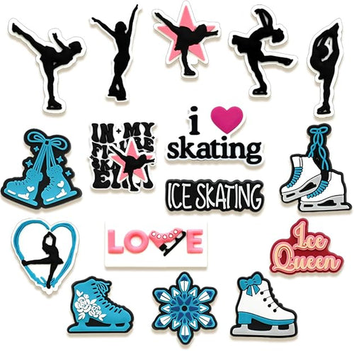 Croc Charms: Figure Skating