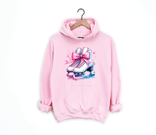 Bow Skate Figure Skating Sweatshirt