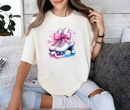 Bow Skate Figure Skating T-shirt