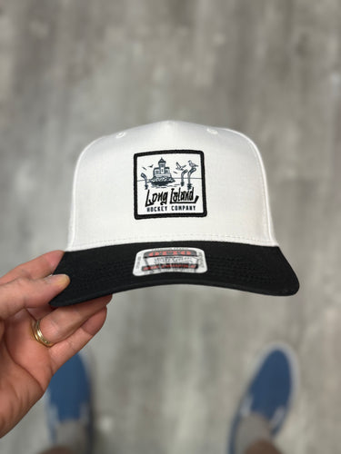 Lighthouse and Gulls Patch Hat - LIHC