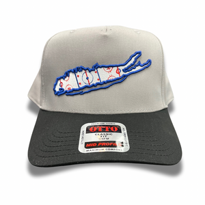 Island Rink 2-tone 3D Emb. Hat