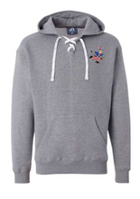 Load image into Gallery viewer, Team USA Uncle Sam Lace Up Hockey Hoodies