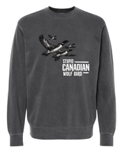 Load image into Gallery viewer, Heated Rivalry: Stupid Canadian Wolfbird Crewneck Sweatshirt