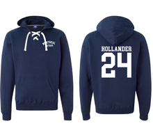 Load image into Gallery viewer, Heated Rivalry: Hollander Metro Hockey Lace Hoodie