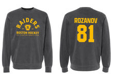 Load image into Gallery viewer, Heated Rivalry: Rozanov Raider Dyed Crewneck Sweatshirt