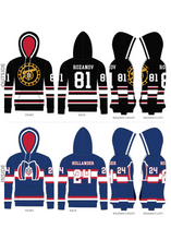 Load image into Gallery viewer, Heated Rivalry: REVERSIBLE Jersey Hoodie