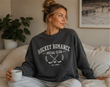Load image into Gallery viewer, Hockey Romance Social Club Crewneck