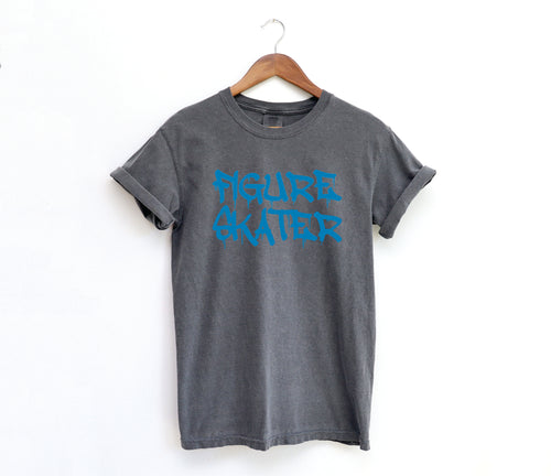 Figure Skater Graffiti T-shirt