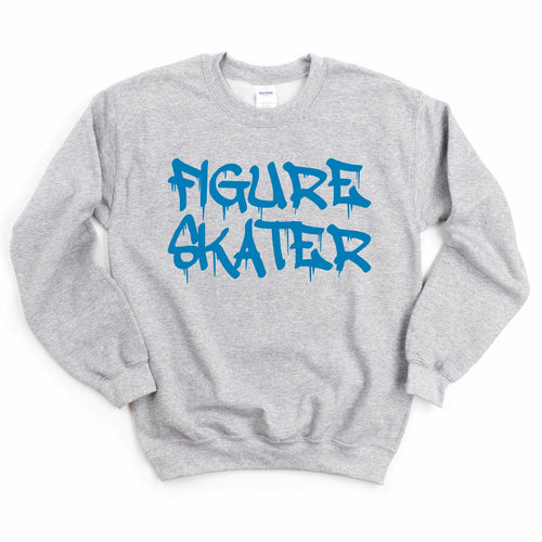 Figure Skater Graffiti Sweatshirt