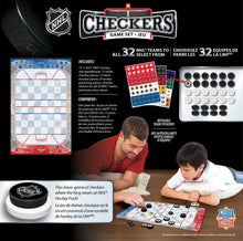 Load image into Gallery viewer, NHL Checkers Board Game