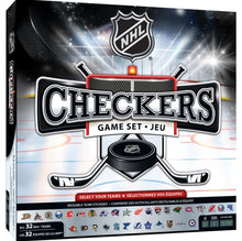 Load image into Gallery viewer, NHL Checkers Board Game