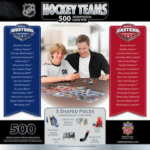 NHL 500 Piece Zamboni Shaped Puzzle