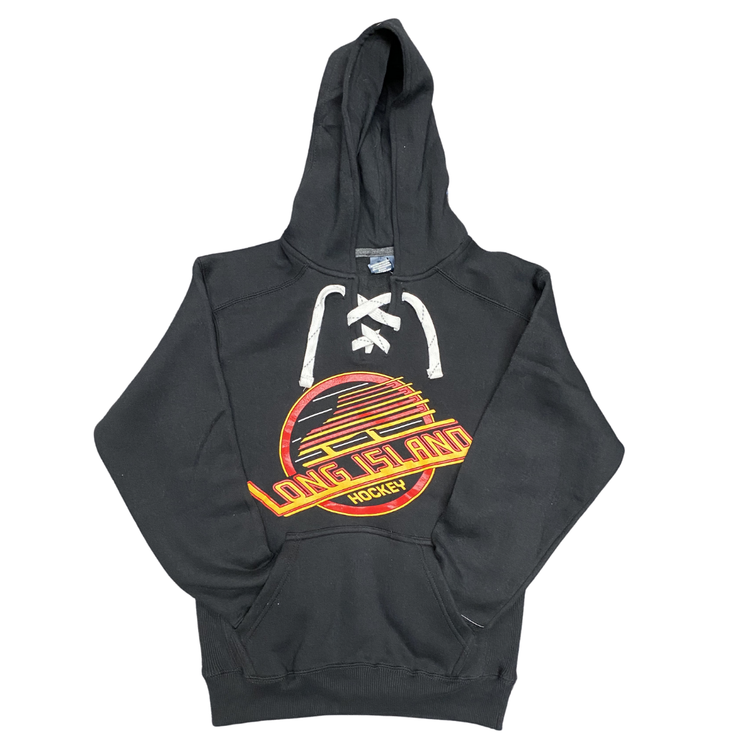Lace up hockey 2024 sweatshirt