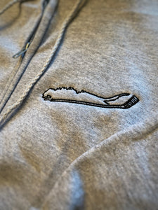 Stick Embroidered Full-Zip Hood